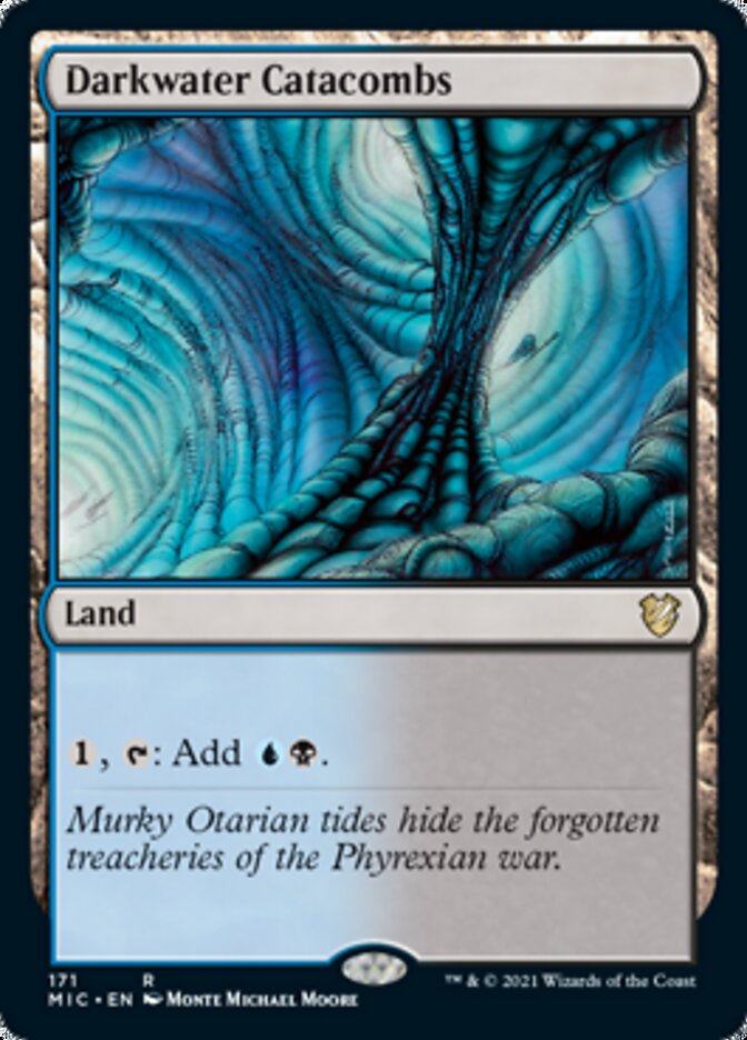 Darkwater Catacombs [Innistrad: Midnight Hunt Commander] | Play N Trade Winnipeg