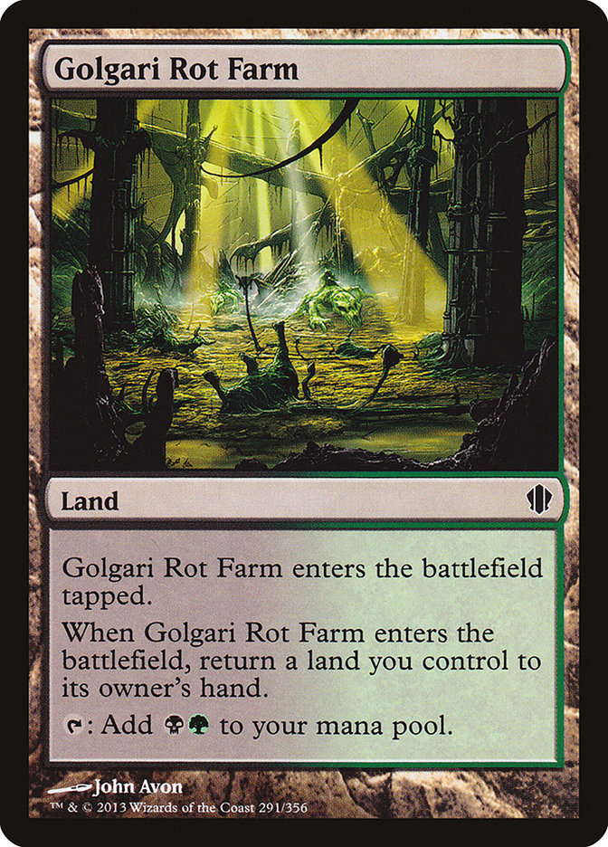 Golgari Rot Farm [Commander 2013] | Play N Trade Winnipeg