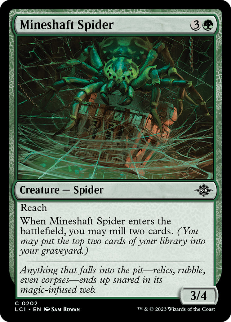 Mineshaft Spider [The Lost Caverns of Ixalan] | Play N Trade Winnipeg