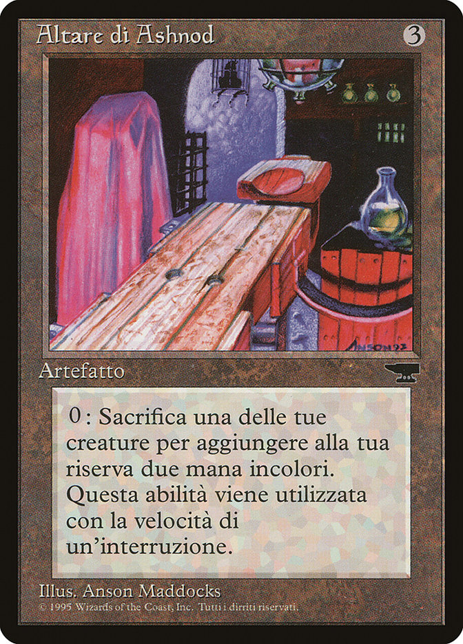 Ashnod's Altar (Italian) - "Altare di Ashnod" [Rinascimento] | Play N Trade Winnipeg