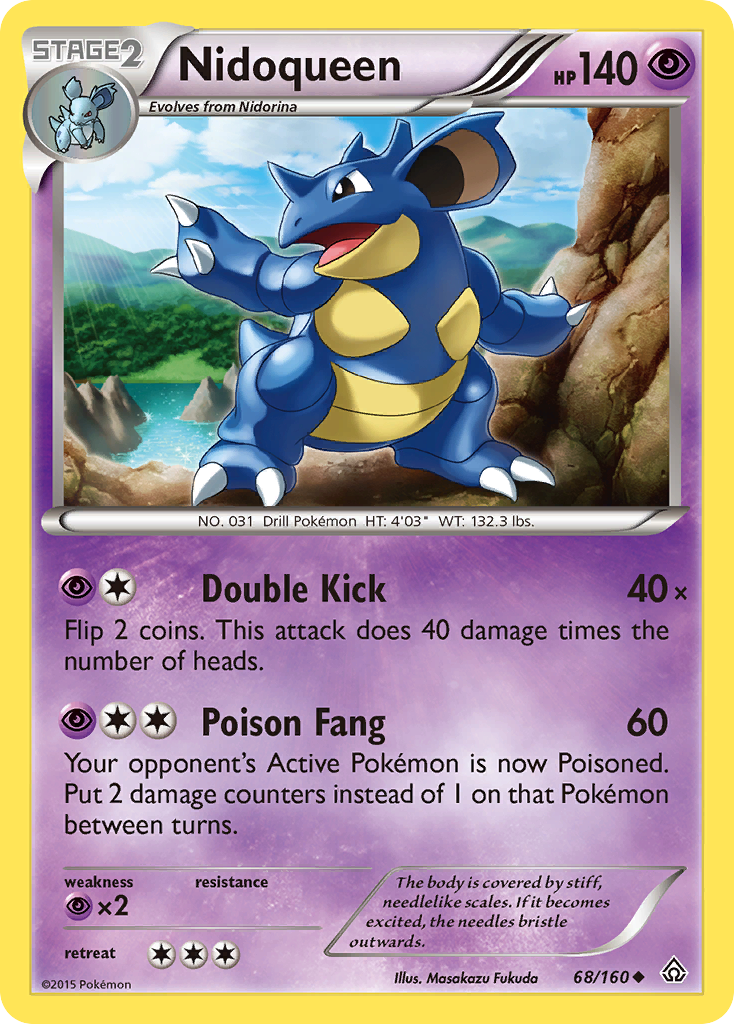 Nidoqueen (68/160) [XY: Primal Clash] | Play N Trade Winnipeg