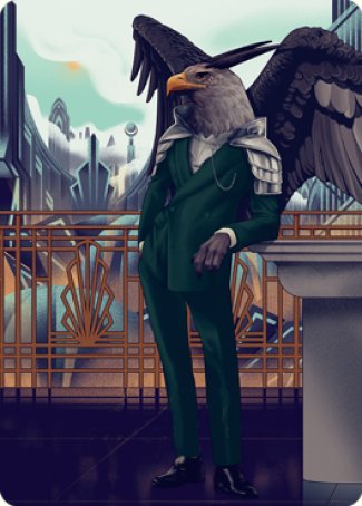 Falco Spara, Pactweaver 2 Art Card [Streets of New Capenna Art Series] | Play N Trade Winnipeg