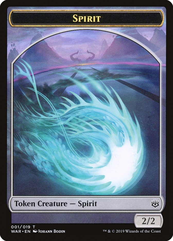 Spirit [War of the Spark Tokens] | Play N Trade Winnipeg