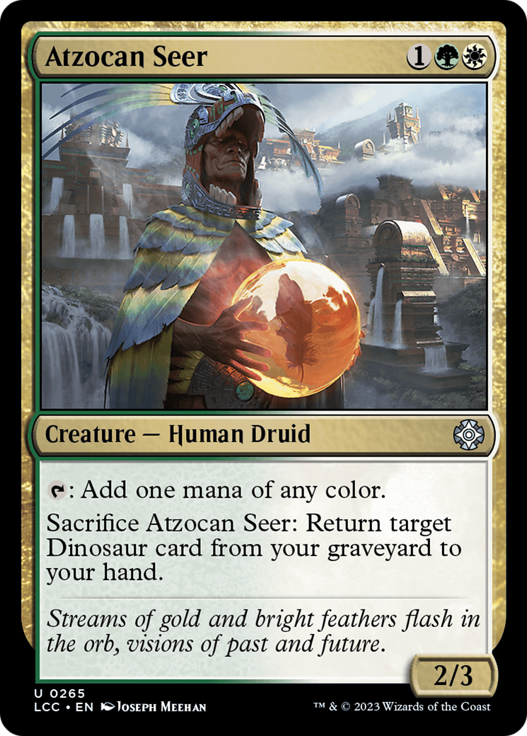 Atzocan Seer [The Lost Caverns of Ixalan Commander] | Play N Trade Winnipeg