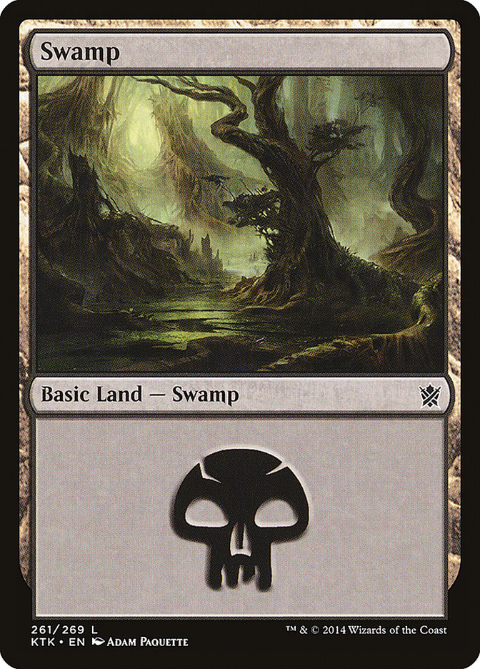 Swamp (261) [Khans of Tarkir] | Play N Trade Winnipeg