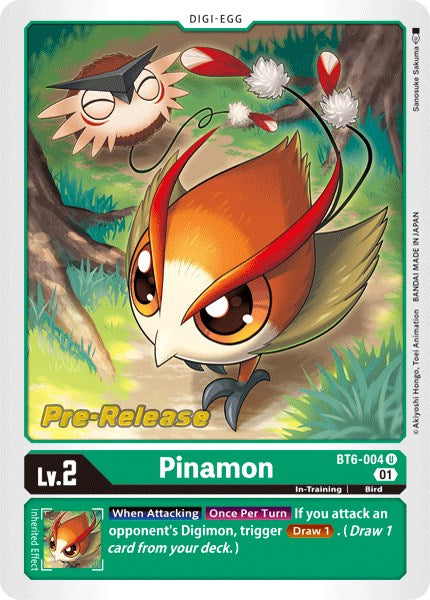 Pinamon [BT6-004] [Double Diamond Pre-Release Cards] | Play N Trade Winnipeg