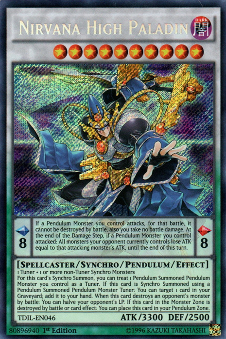 Nirvana High Paladin [TDIL-EN046] Secret Rare | Play N Trade Winnipeg