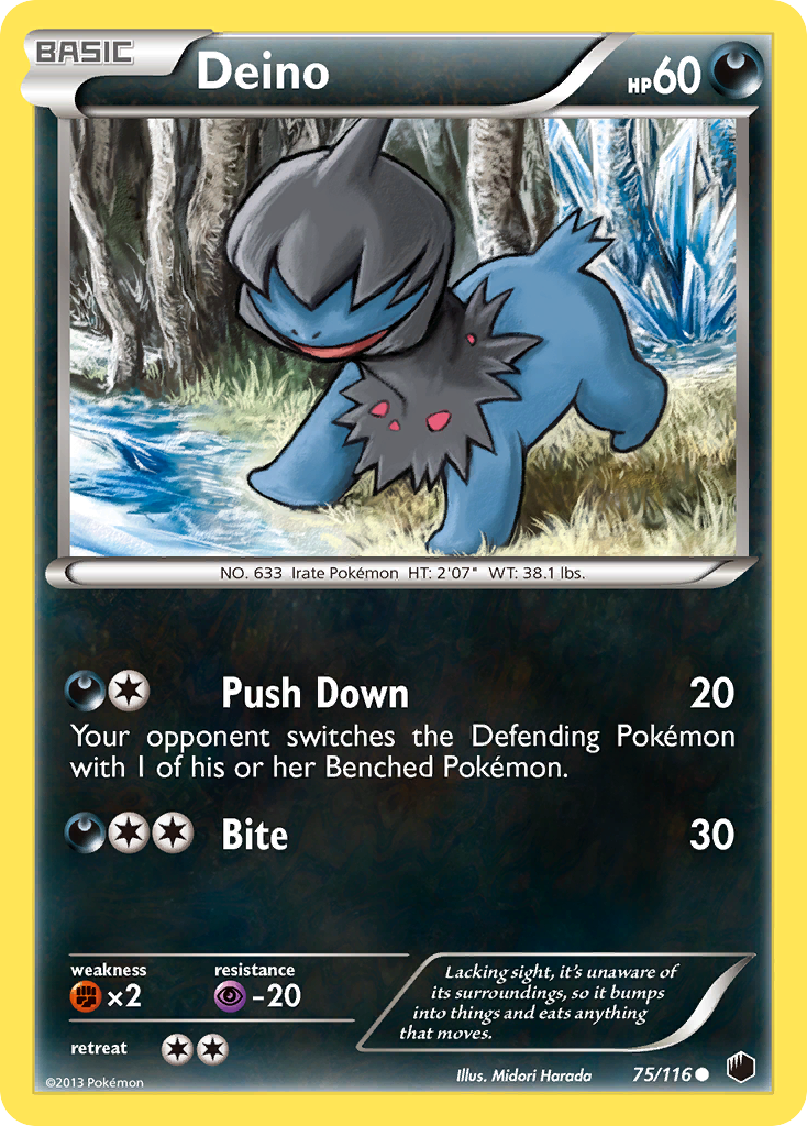 Deino (75/116) [Black & White: Plasma Freeze] | Play N Trade Winnipeg