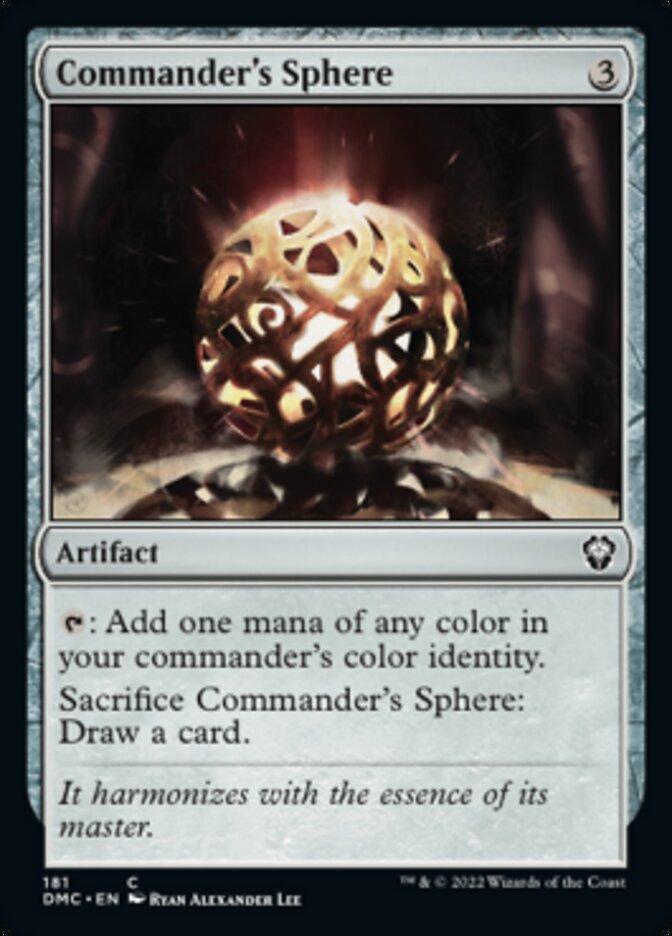 Commander's Sphere [Dominaria United Commander] | Play N Trade Winnipeg