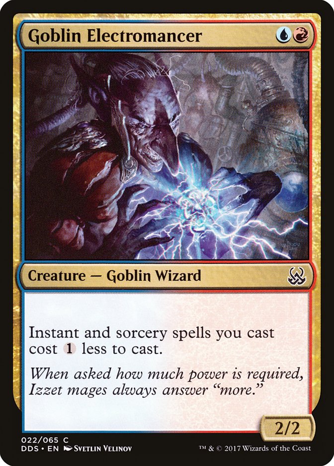 Goblin Electromancer [Duel Decks: Mind vs. Might] | Play N Trade Winnipeg