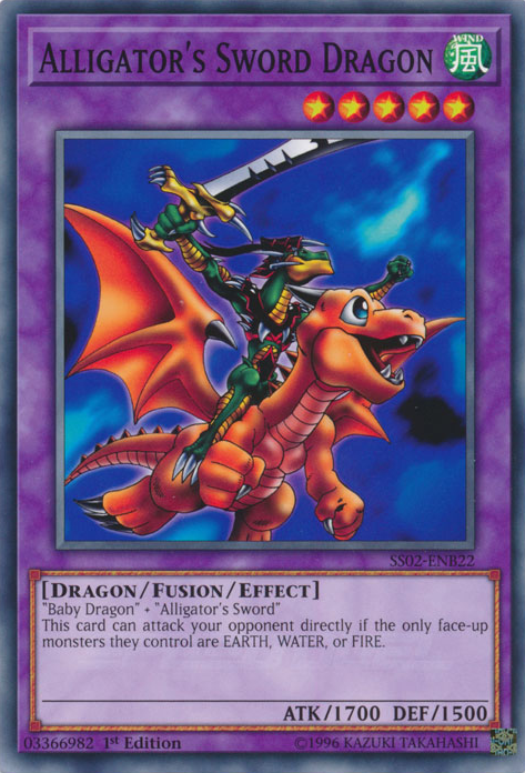 Alligator's Sword Dragon [SS02-ENB22] Common | Play N Trade Winnipeg