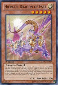 Hieratic Dragon of Eset [GAOV-EN020] Common | Play N Trade Winnipeg