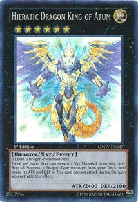 Hieratic Dragon King of Atum [GAOV-EN047] Super Rare | Play N Trade Winnipeg