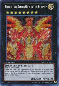 Hieratic Sun Dragon Overlord of Heliopolis [GAOV-EN048] Secret Rare | Play N Trade Winnipeg