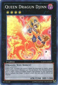 Queen Dragun Djinn [GAOV-EN049] Super Rare | Play N Trade Winnipeg