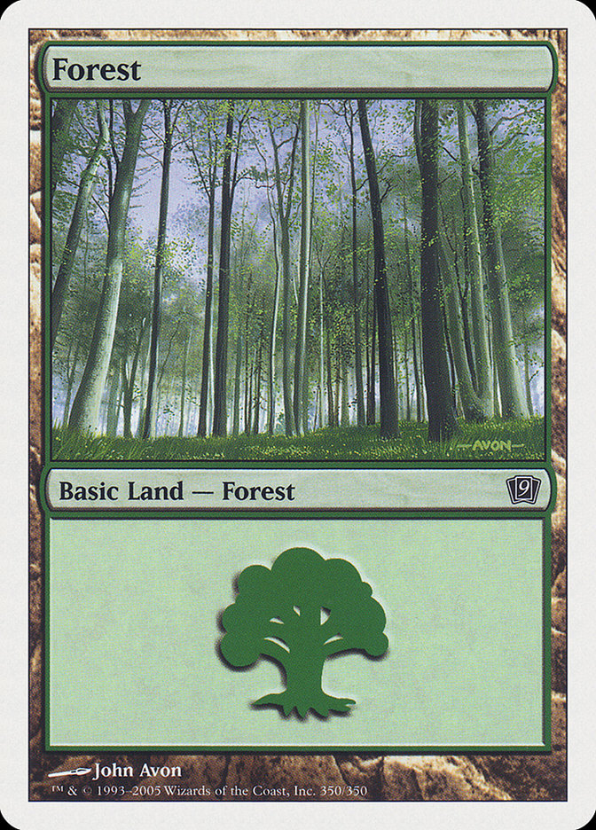 Forest (350) [Ninth Edition] | Play N Trade Winnipeg