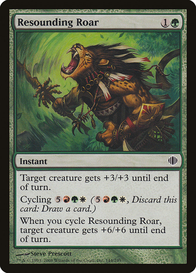 Resounding Roar [Shards of Alara] | Play N Trade Winnipeg