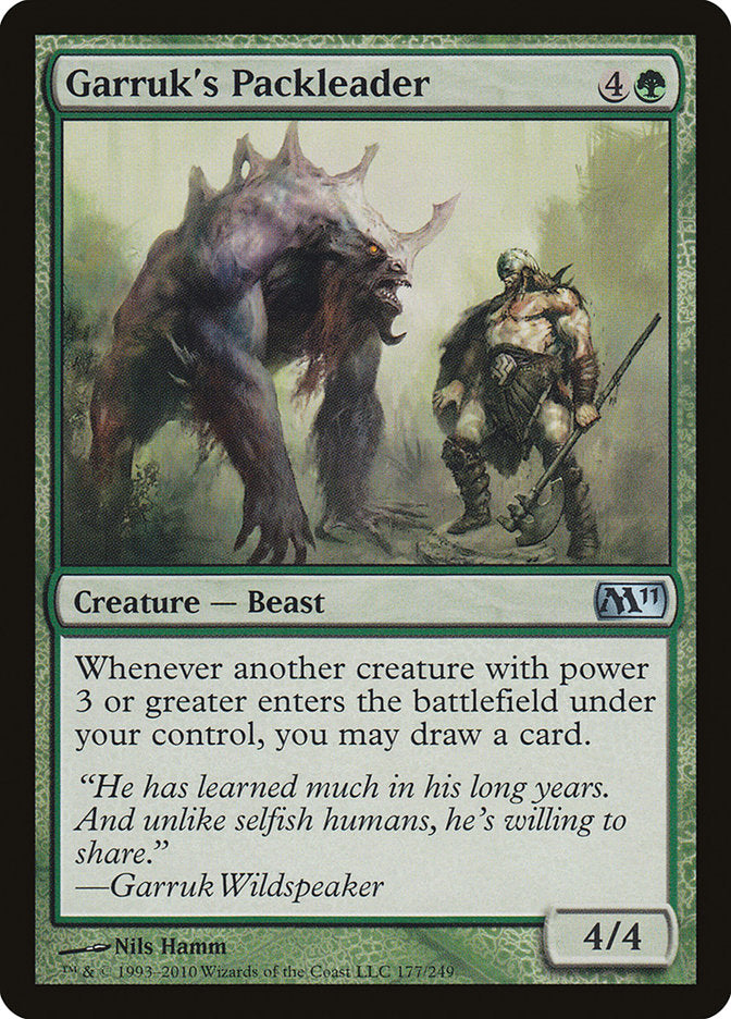 Garruk's Packleader [Magic 2011] | Play N Trade Winnipeg