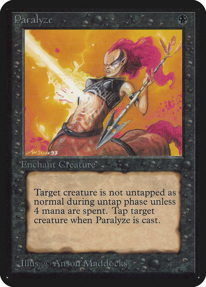 Paralyze [Limited Edition Alpha] | Play N Trade Winnipeg