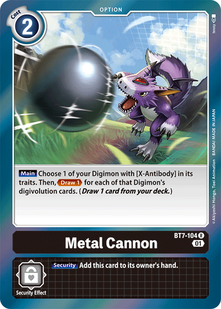 Metal Cannon [BT7-104] [Next Adventure] | Play N Trade Winnipeg