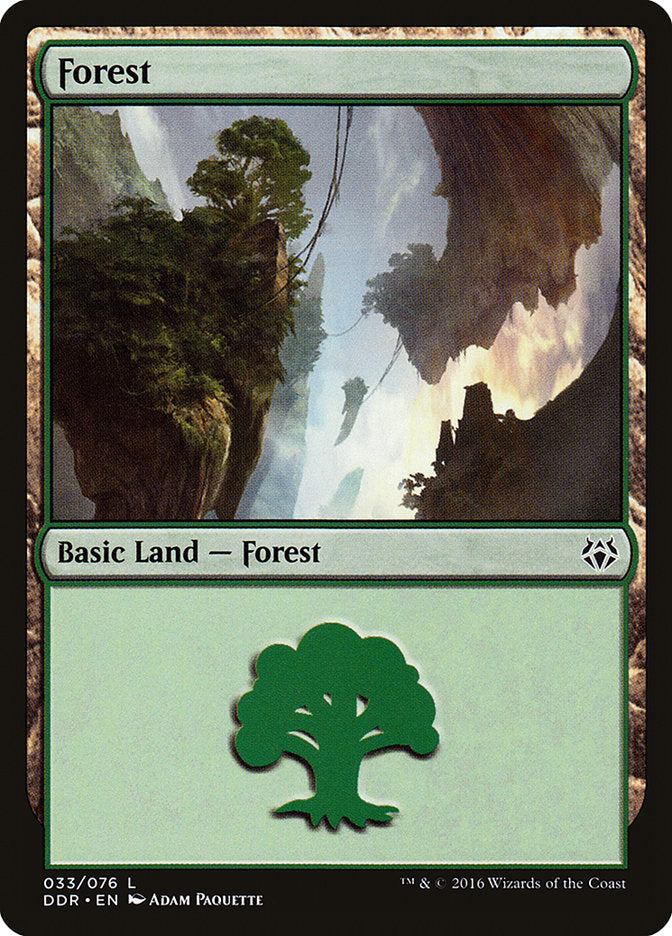 Forest (33) [Duel Decks: Nissa vs. Ob Nixilis] | Play N Trade Winnipeg