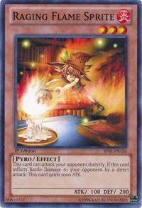Raging Flame Sprite [BP01-EN136] Common | Play N Trade Winnipeg