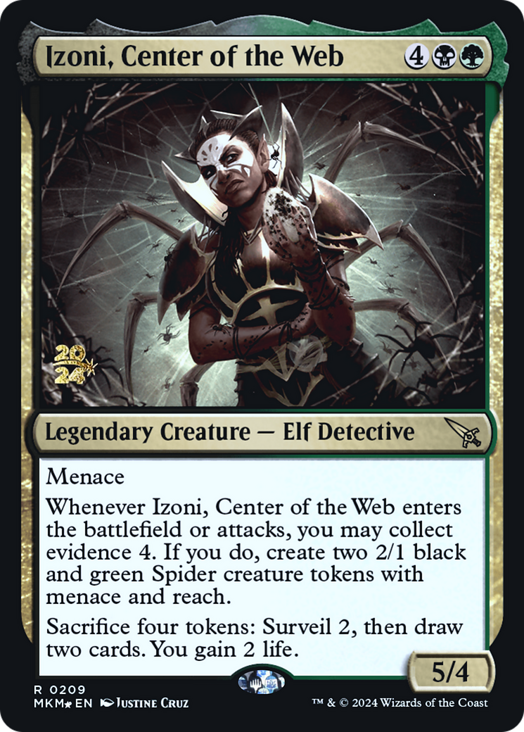 Izoni, Center of the Web [Murders at Karlov Manor Prerelease Promos] | Play N Trade Winnipeg