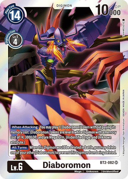 Diaboromon [BT2-082] [Release Special Booster Ver.1.0] | Play N Trade Winnipeg