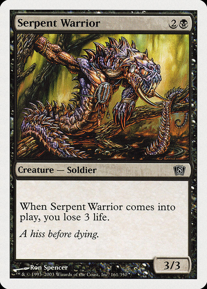 Serpent Warrior [Eighth Edition] | Play N Trade Winnipeg