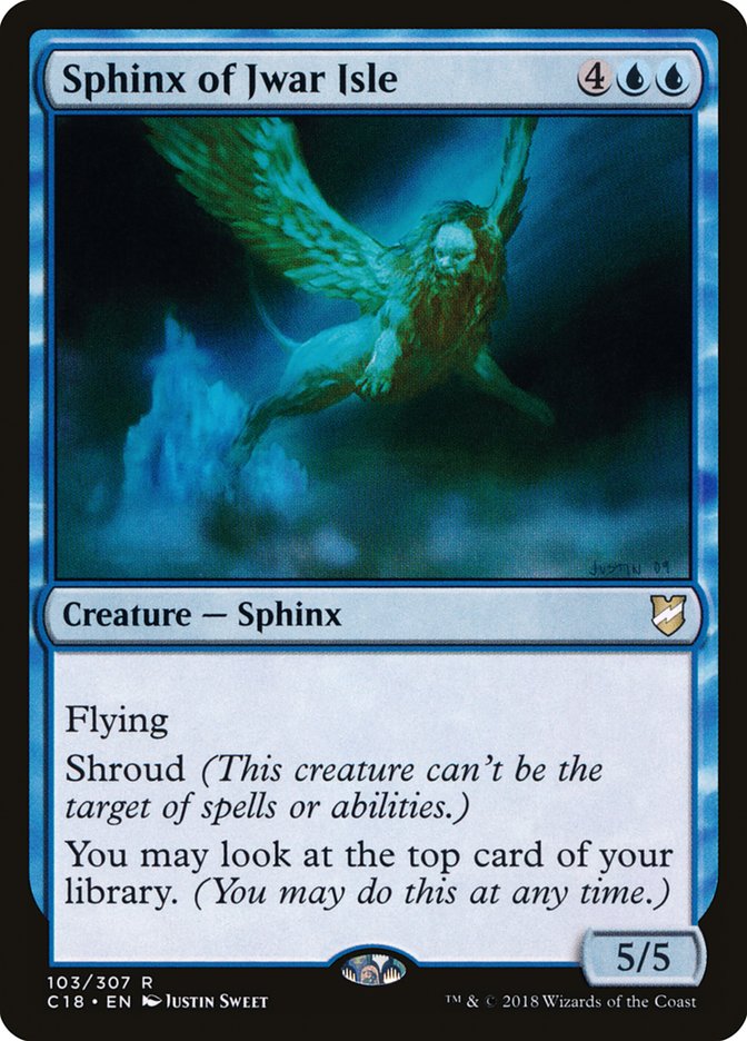 Sphinx of Jwar Isle [Commander 2018] | Play N Trade Winnipeg