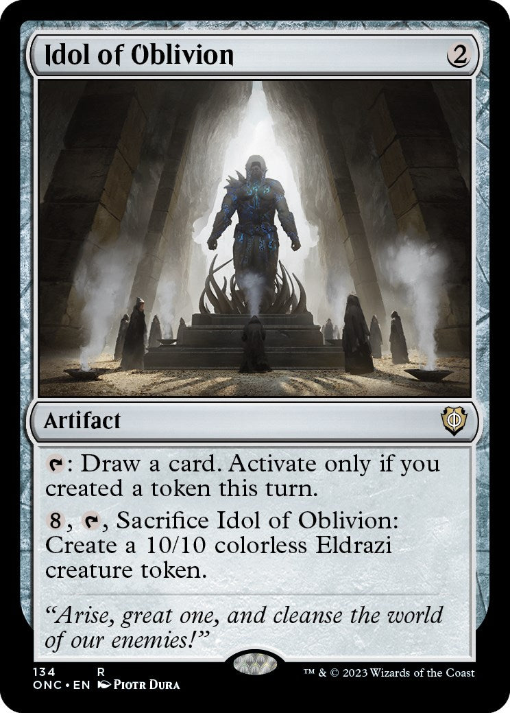 Idol of Oblivion [Phyrexia: All Will Be One Commander] | Play N Trade Winnipeg