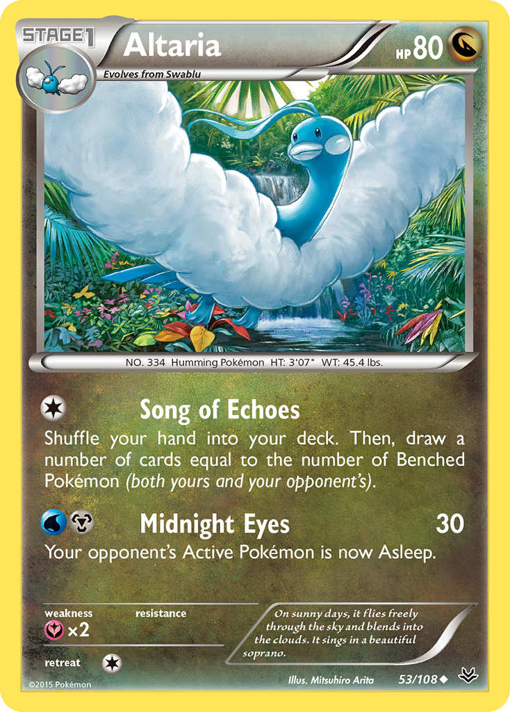 Altaria (53/108) [XY: Roaring Skies] | Play N Trade Winnipeg