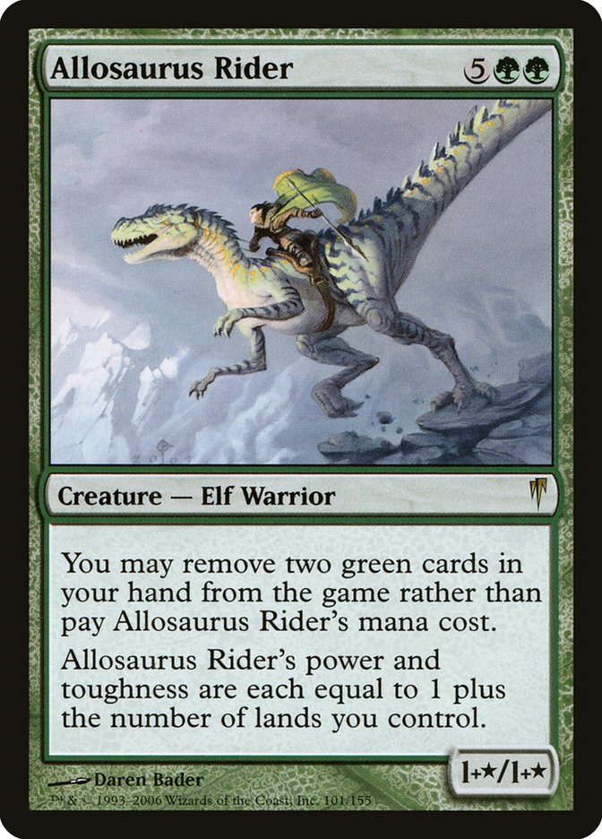 Allosaurus Rider [Coldsnap] | Play N Trade Winnipeg