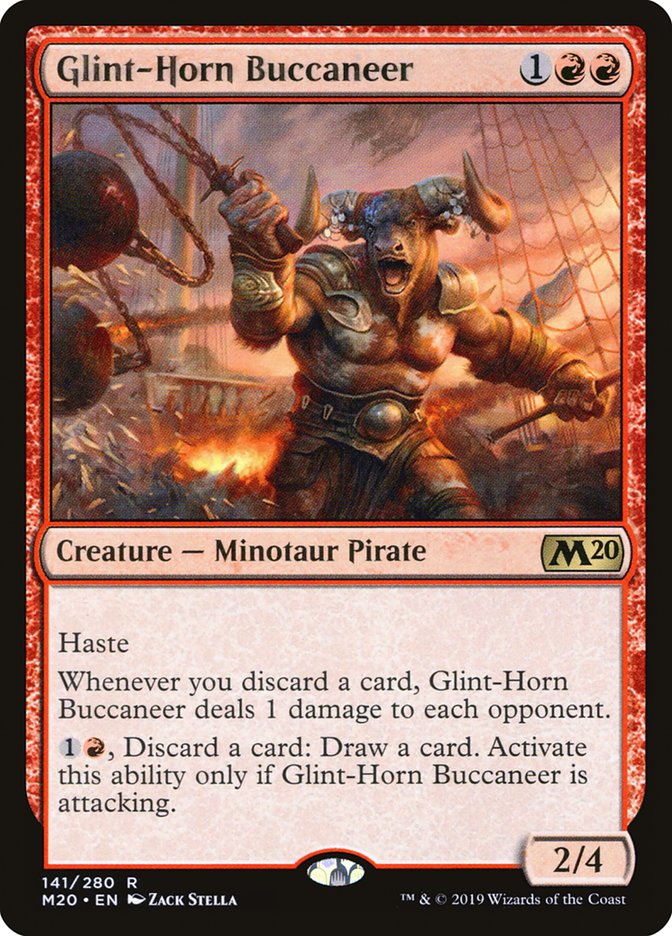 Glint-Horn Buccaneer [Core Set 2020] | Play N Trade Winnipeg