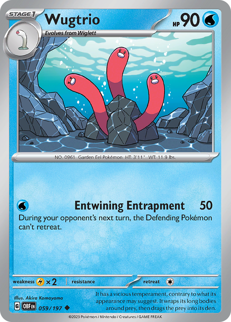 Wugtrio (059/197) [Scarlet & Violet: Obsidian Flames] | Play N Trade Winnipeg