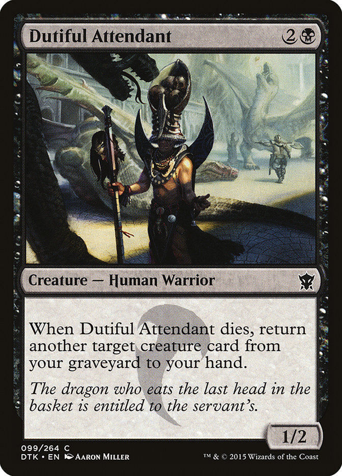 Dutiful Attendant [Dragons of Tarkir] | Play N Trade Winnipeg