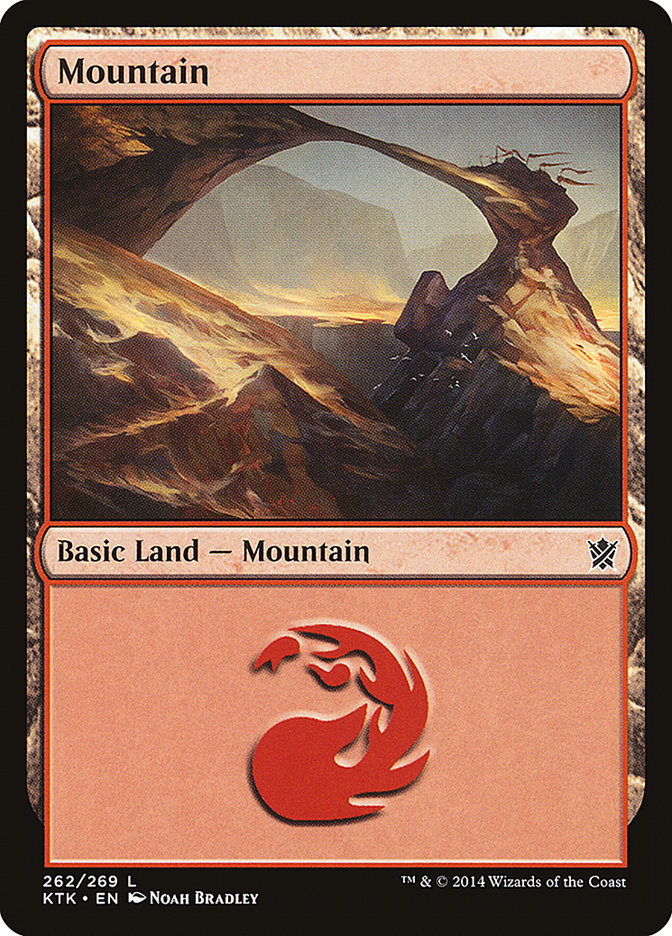 Mountain (262) [Khans of Tarkir] | Play N Trade Winnipeg