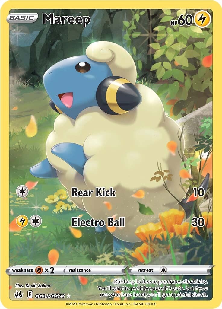 Mareep (GG34/GG70) [Sword & Shield: Crown Zenith] | Play N Trade Winnipeg