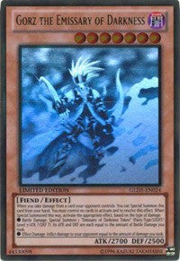 Gorz the Emissary of Darkness [GLD5-EN024] Ghost/Gold Rare | Play N Trade Winnipeg