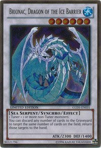 Brionac, Dragon of the Ice Barrier [GLD5-EN031] Gold Rare | Play N Trade Winnipeg