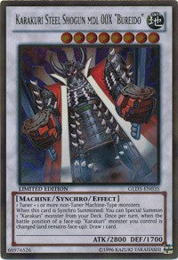 Karakuri Steel Shogun mdl 00X Bureido [GLD5-EN035] Gold Rare | Play N Trade Winnipeg