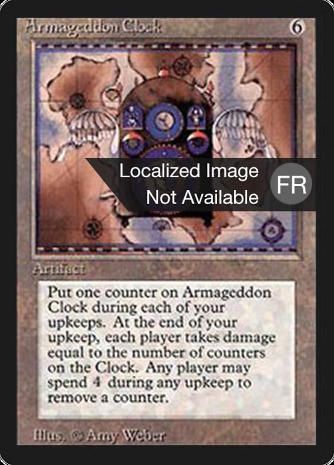 Armageddon Clock [Foreign Black Border] | Play N Trade Winnipeg