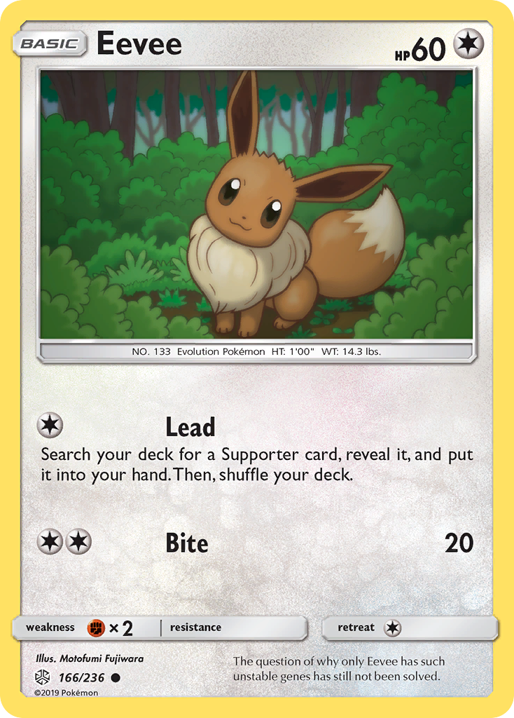 Eevee (166/236) [Sun & Moon: Cosmic Eclipse] | Play N Trade Winnipeg