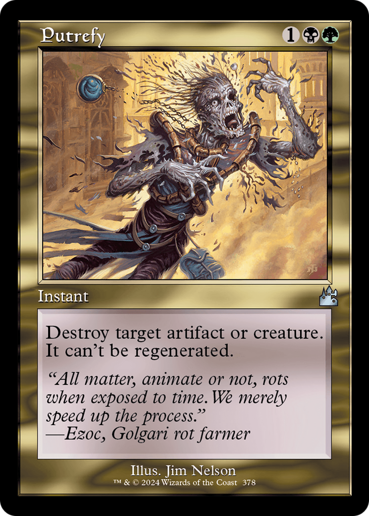 Putrefy (Retro Frame) [Ravnica Remastered] | Play N Trade Winnipeg