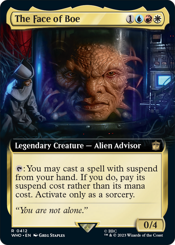 The Face of Boe (Extended Art) [Doctor Who] | Play N Trade Winnipeg