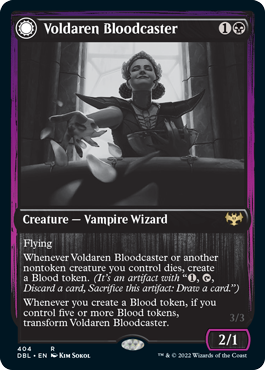 Voldaren Bloodcaster // Bloodbat Summoner [Innistrad: Double Feature] | Play N Trade Winnipeg