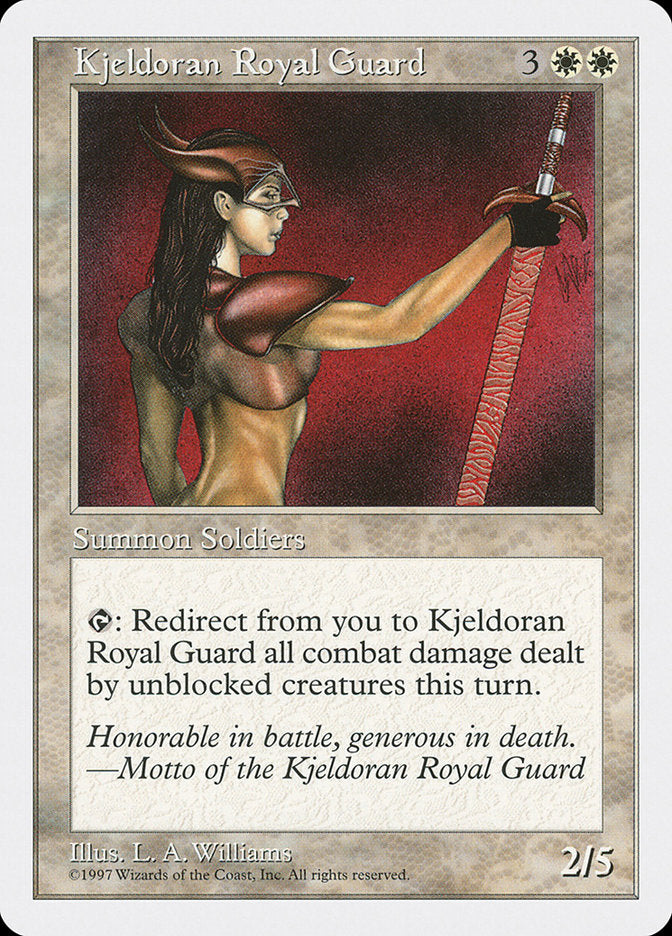 Kjeldoran Royal Guard [Fifth Edition] | Play N Trade Winnipeg