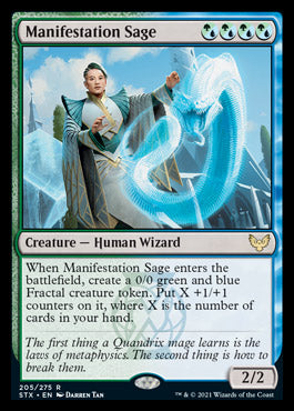 Manifestation Sage [Strixhaven: School of Mages] | Play N Trade Winnipeg