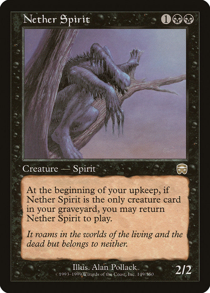 Nether Spirit [Mercadian Masques] | Play N Trade Winnipeg