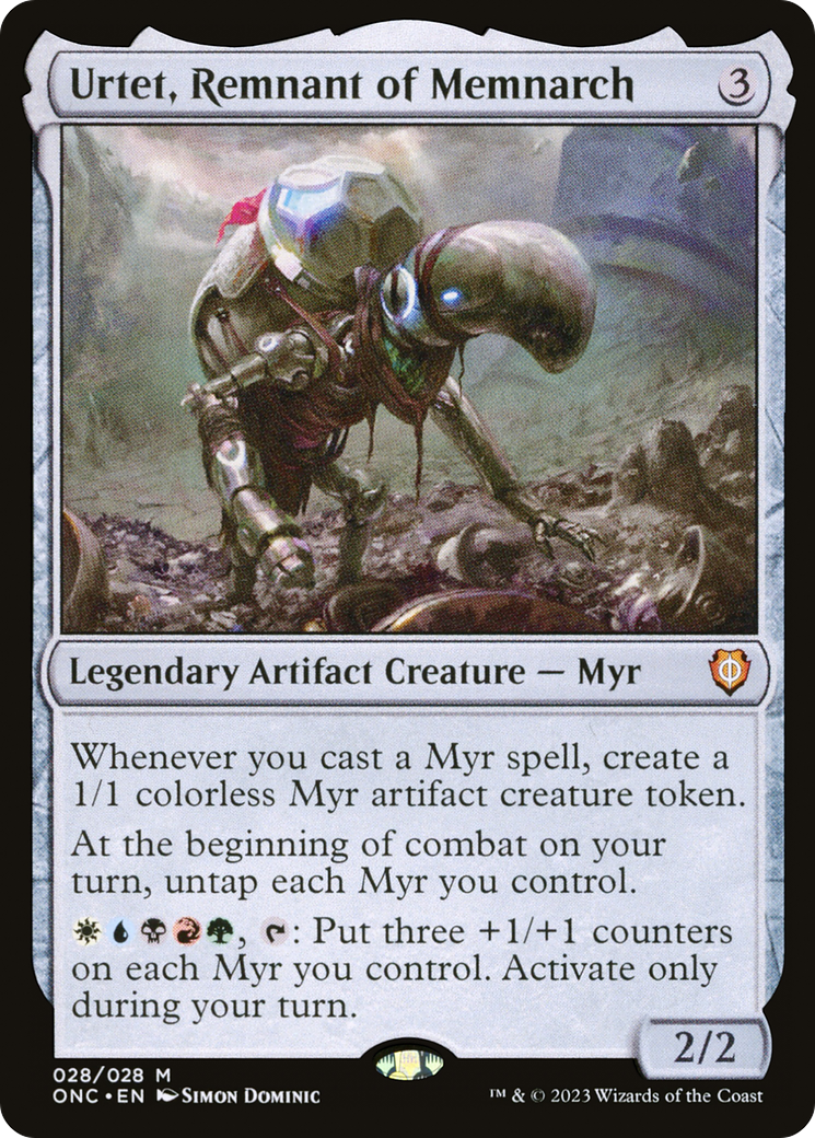 Urtet, Remnant of Memnarch [Phyrexia: All Will Be One Commander] | Play N Trade Winnipeg